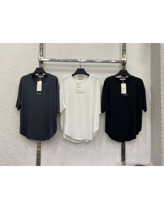 MODAL TİŞÖRT BİSİKLET YAKA GRİ