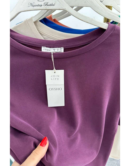 MODAL TİŞÖRT V YAKA MÜRDÜM