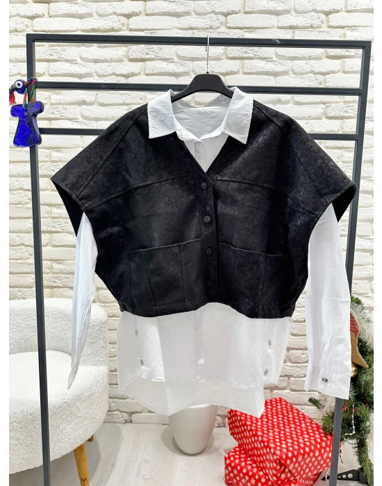 MUMLU PANTOLON-SİYAH