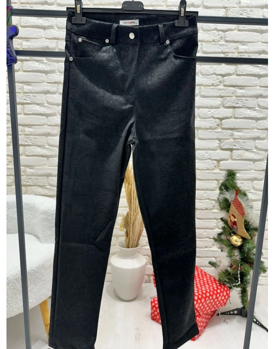 MUMLU PANTOLON-SİYAH