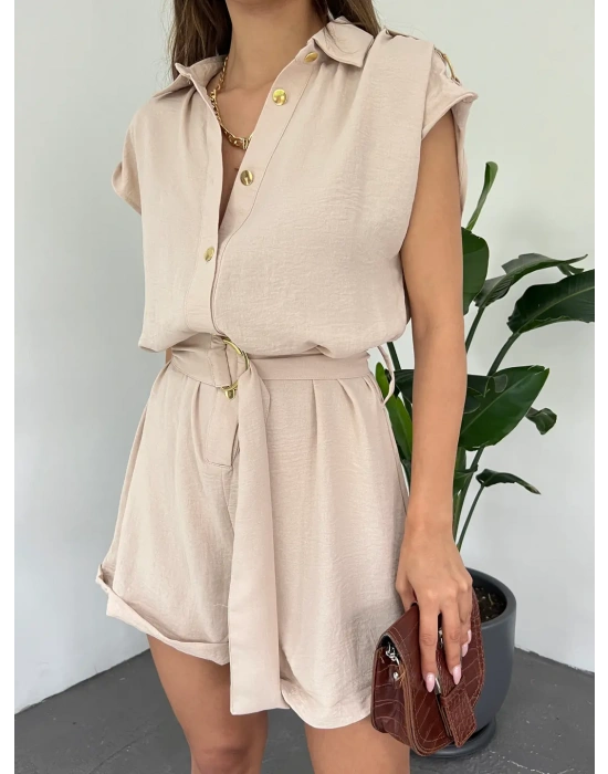 OMUZ APOLETLİ KEMERLİ TULUM-BİSKÜVİ