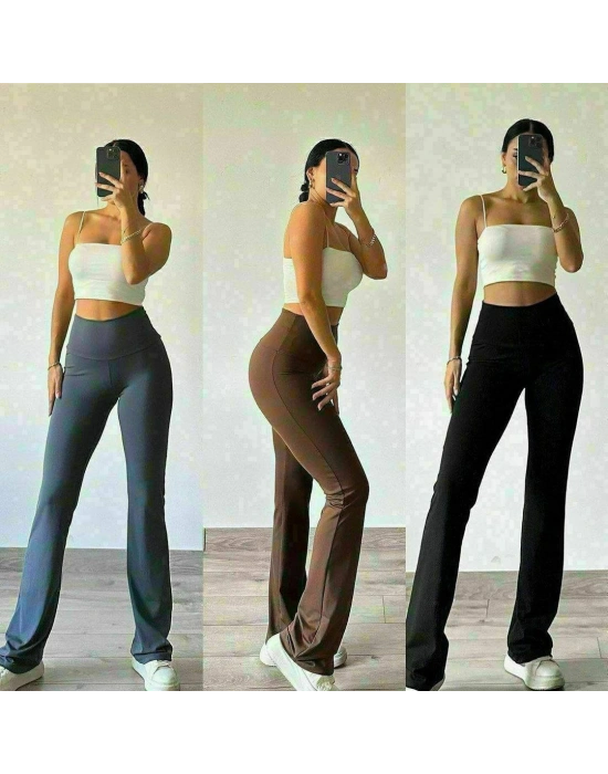 Boru Paça Şardonlu Tayt-Krem