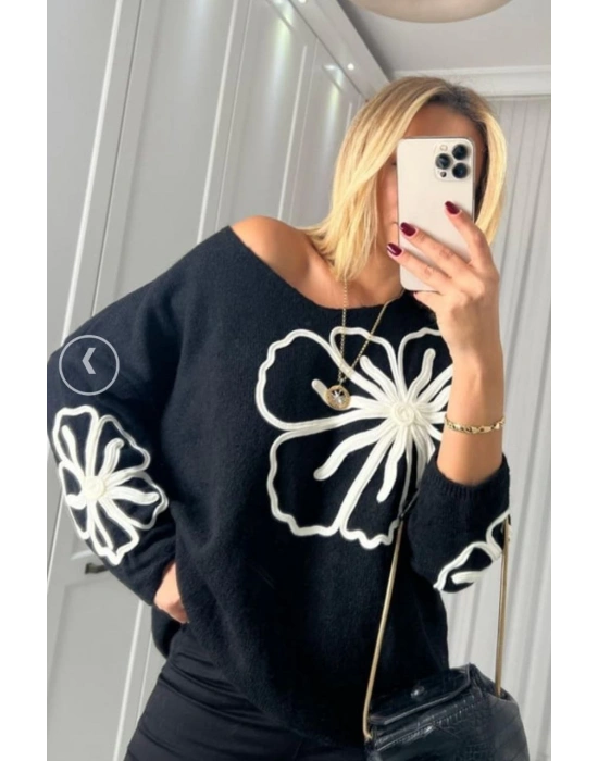 SALAŞ KESİM SÜZENELİ TRİKO-SİYAH