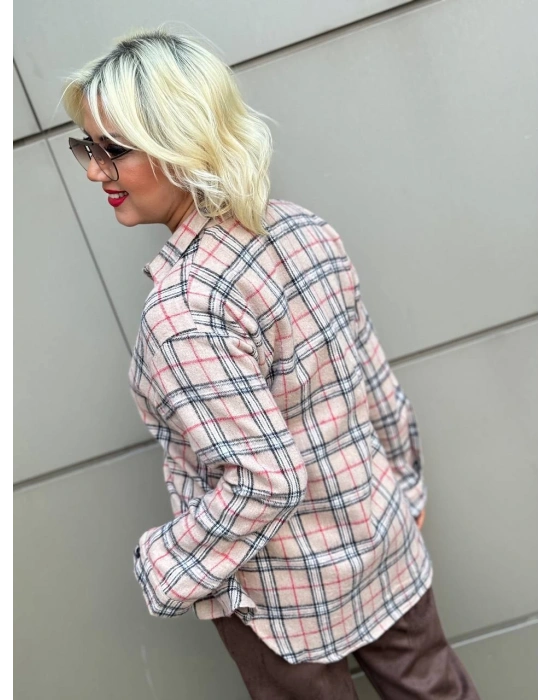 Bberry Desenli Yün Gömlek