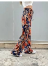 BELİ LASTİKLİ TİRİL PANTOLON