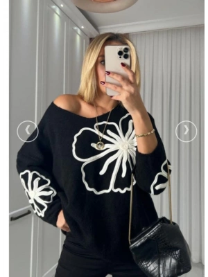 SALAŞ KESİM SÜZENELİ TRİKO-SİYAH