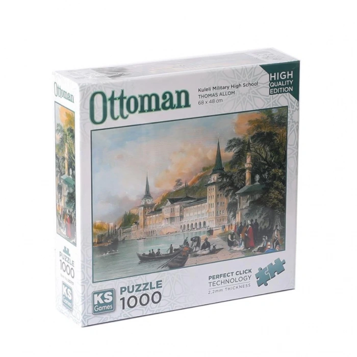 Nessiworld 20737 Kuleli Askeri Kışlası 1000 Parça Puzzle -KSPuzzle
