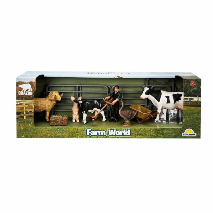 Nessiworld 2690 Farm World Çiftlik Hayvanları Oyun Seti