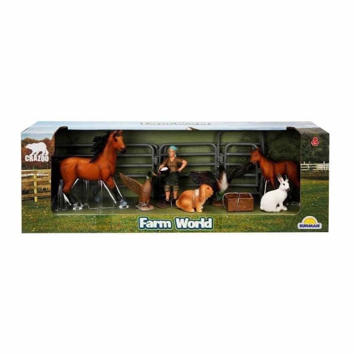Nessiworld 2690 Farm World Çiftlik Hayvanları Oyun Seti