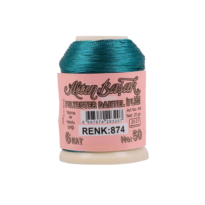 3 Adet Altınbaşak Oya ve Dantel İpi 20 gr - Royaleks - No: 139 - 019 - 874
