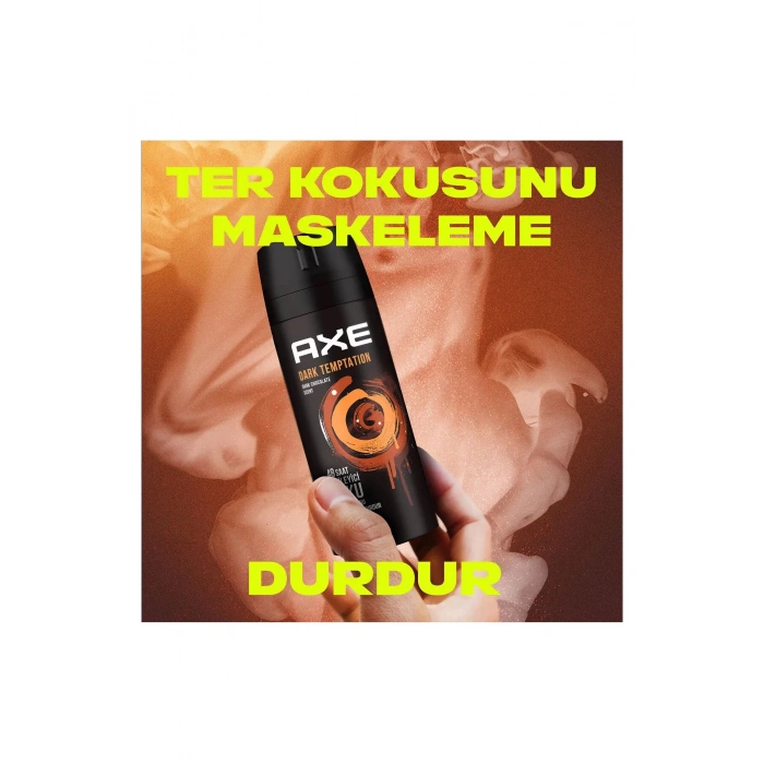 3 Adet Axe Dark Temptatıon Bay Parfüm Kofre 150 ml