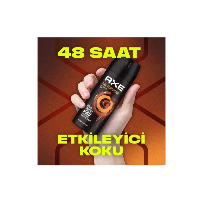 3 Adet Axe Dark Temptatıon Bay Parfüm Kofre 150 ml