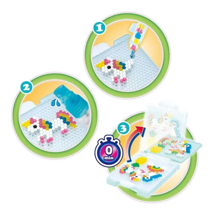 Nessiworld 31601 AquaBeads StarBead Başlangıç Seti 1000 parça boncuk +4 yaş