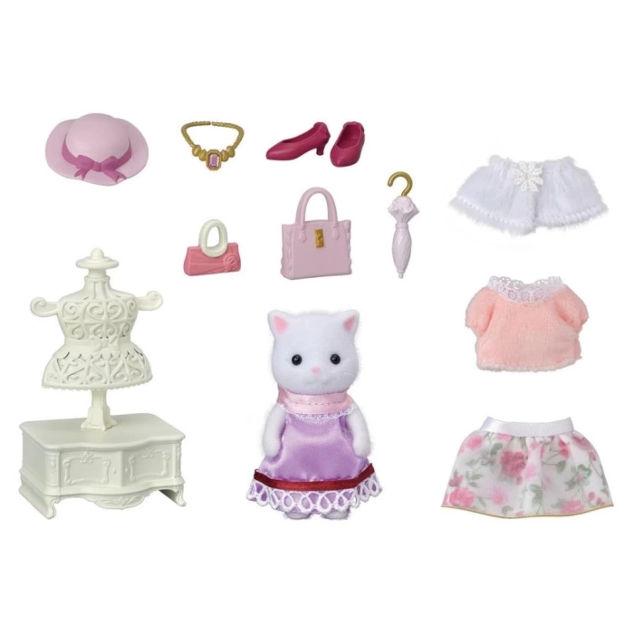 Nessiworld 5461 Sylvanian Families Moda Seti İran Kedisi +3 yaş