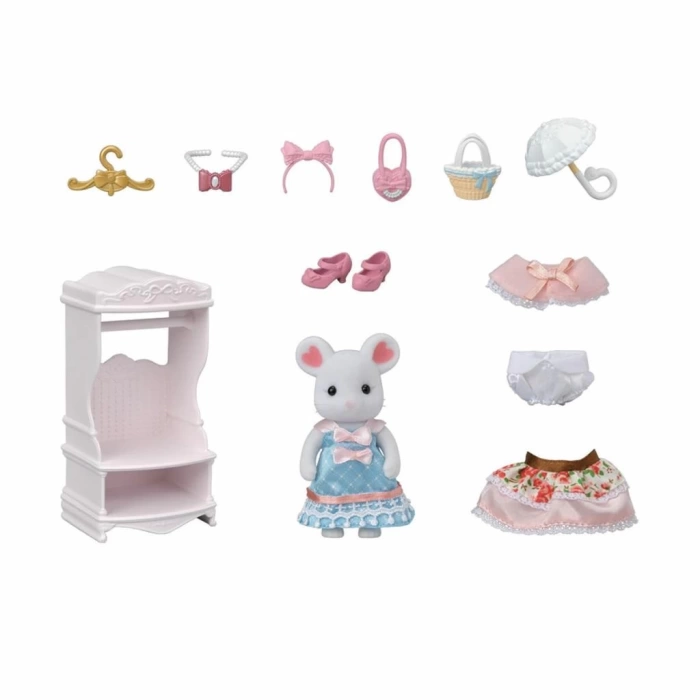 Nessiworld 5540 Sylvanian Families Marshmallow Fare Moda Seti +3 yaş