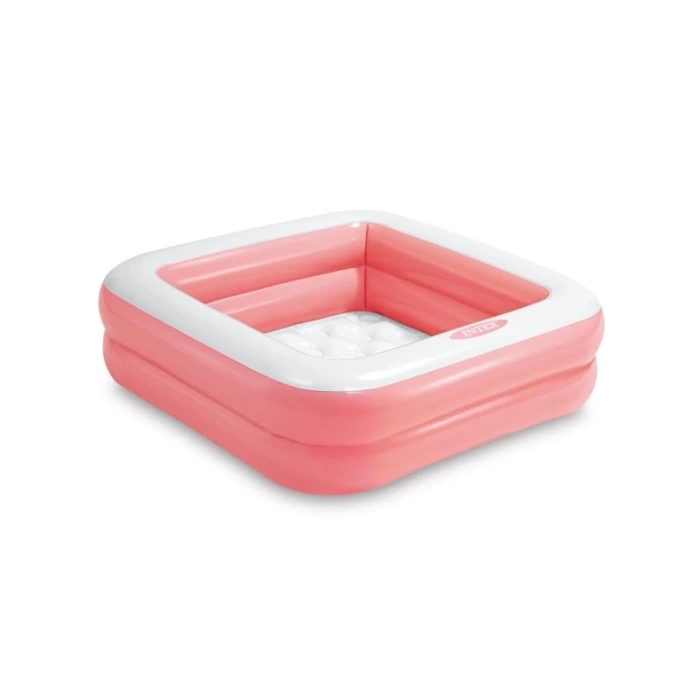 Nessiworld 57100 Intex Şişme Taban Mini Kare Havuz 86x86x25 cm