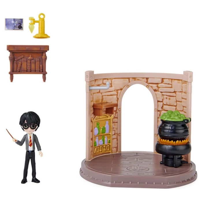 6061847 İksir Dersi ve Harry Potter Figür - Magical Minis, Harry Potter, +5 yaş