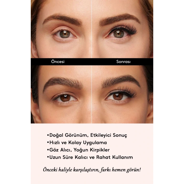 7 Çift Doğal İpek Takma Kirpik 5d 07-91 Hacimli Doğal Görünüm