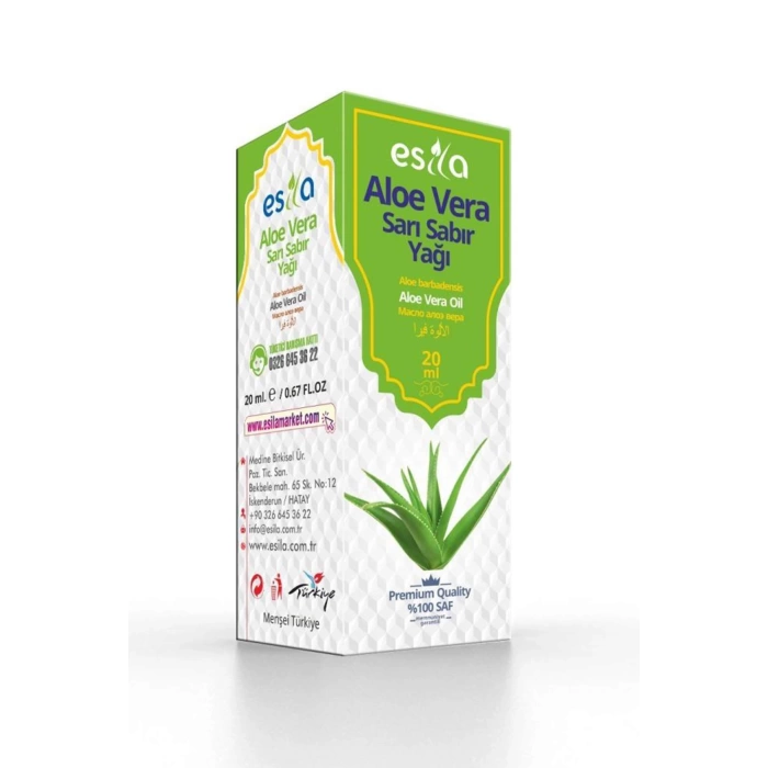 Aloe Vera - Sarı Sabır Yağı 20 Ml.