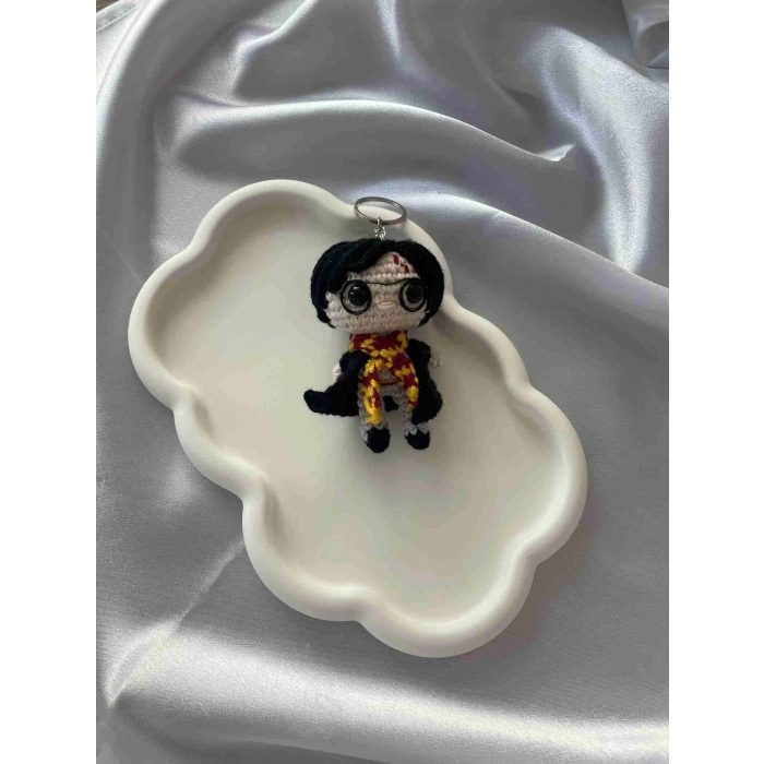 Amigurumi Anahtarlık  El Yapımı Hary 8 cm
