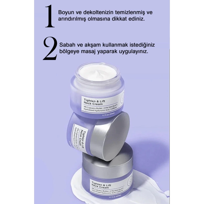 Anti-aging Krem – Nemlendirici Ve Kırışıklık Karşıtı Yüz & Boyun Bakım Kremi