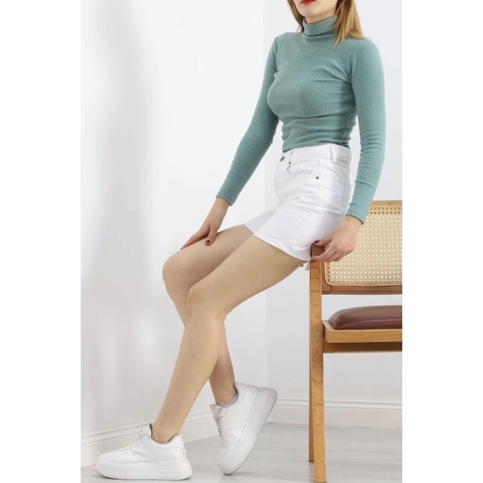 Balıkçı Yaka Body Mint - 8338.1567.