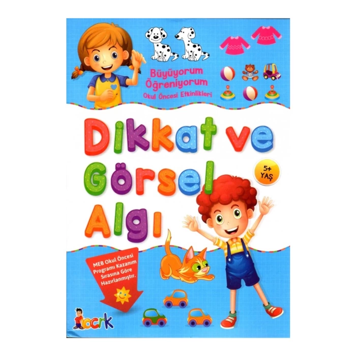 Bıcırık Dikkat ve Görsel Algı Büyüyorum Öğreniyorum