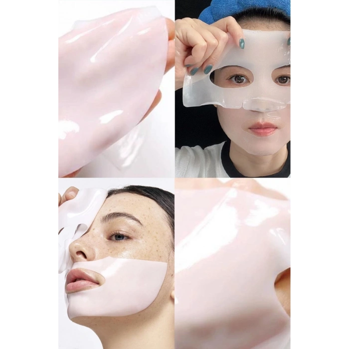 Bio Collagen Real Deep Şeffaflaşan Cilt Maskesi – Nemlendiren, Gözenek Küçülten Ve Onarıcı Yüz Maskesi