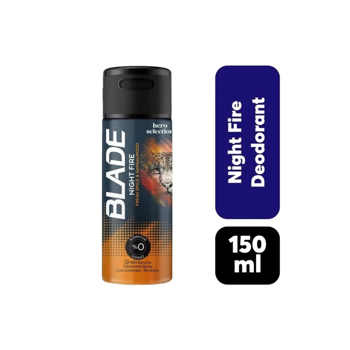 Blade Hero Selection Serisi Night Fire Erkek Deodorant 150 Ml