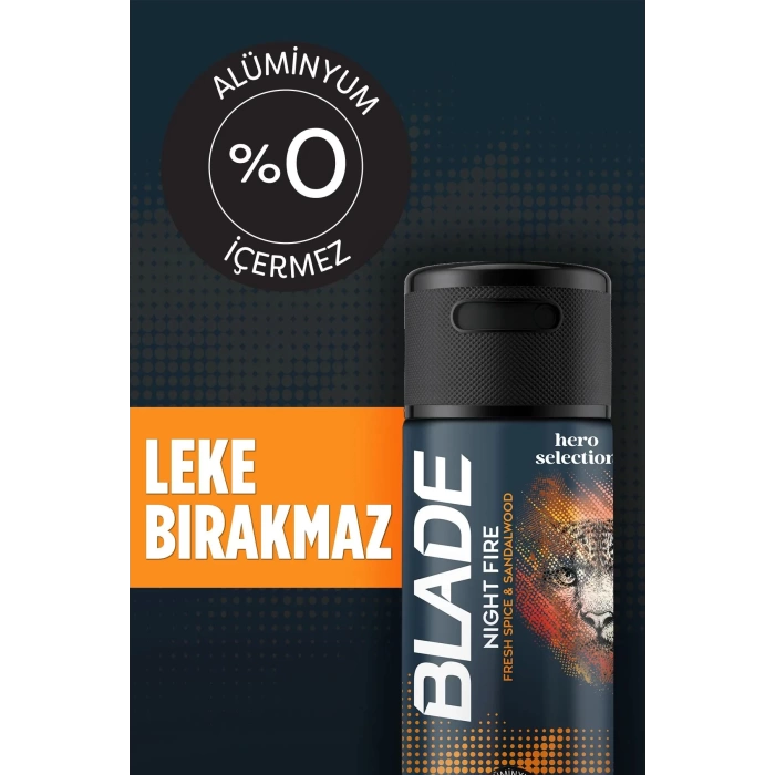 Blade Hero Selection Serisi Night Fire Erkek Deodorant 150 Ml