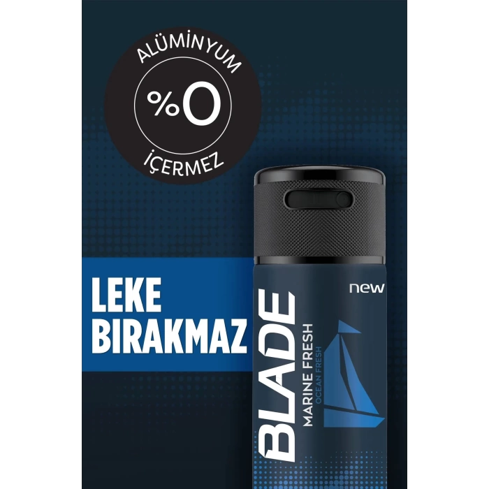 Blade Marine Fresh Erkek Deodorant Sprey 150 ml