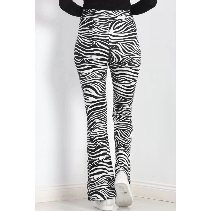 Desenli İspanyol Pantolon Zebra - 20549.1595.