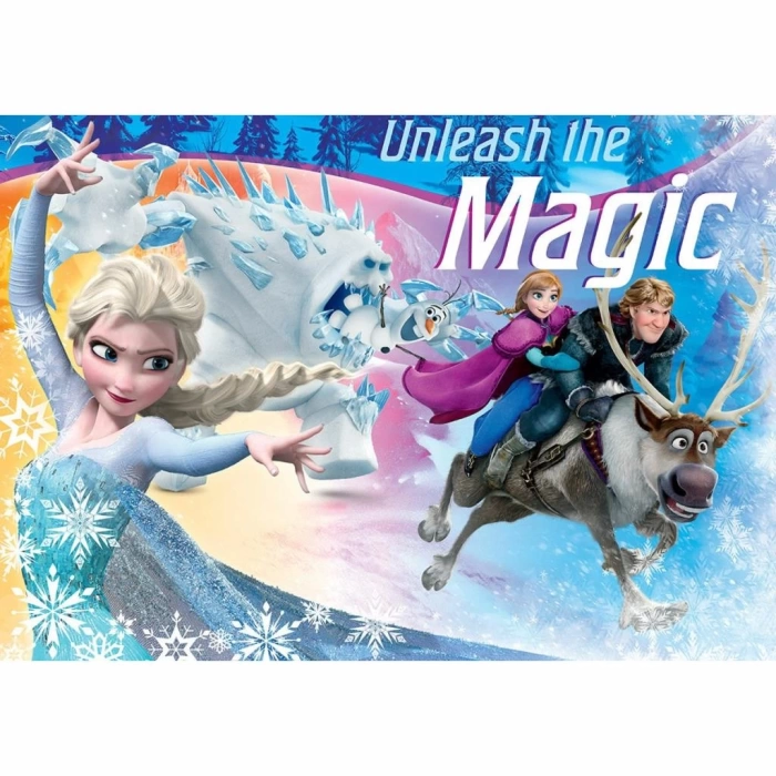 FRZ709 Frozen 50 Parça Çocuk Puzzle -KS Puzzle