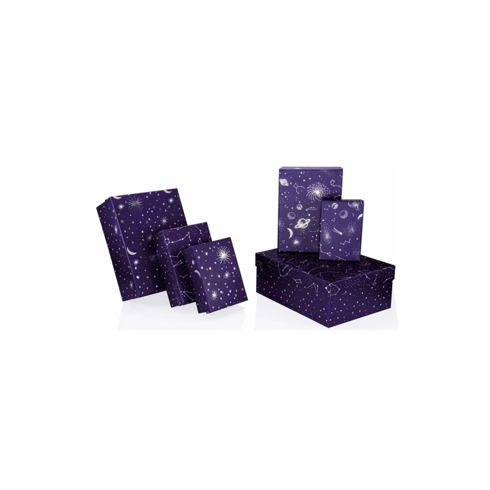 Gıpta Cosmic Dikdörtgen 6Lı Hediye Kutusu Set 4-Bx69930-2071