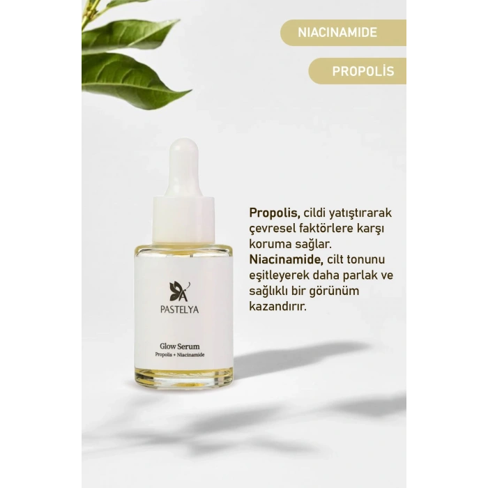 Glow Aydınlatıcı Yüz Serumu – Propolis Ve Niacinamide İçerikli