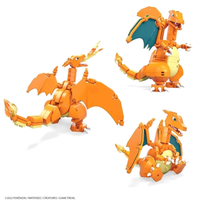 GWY77 MEGA™ Pokémon™ Charizard Figürü 222 parça +8 yaş