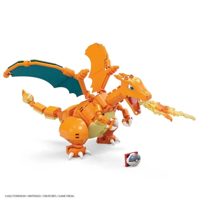 GWY77 MEGA™ Pokémon™ Charizard Figürü 222 parça +8 yaş