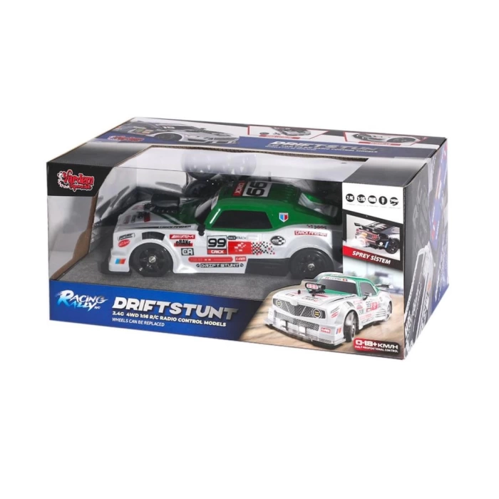 Nessiworld HB-SC16A08 Kumandalı 4x4 Drift Araba Işıklı ve Buharlı -Vardem Oyuncak