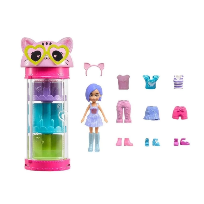 Nessiworld HKW04 Polly Pocket Moda Eğlencesi Oyun Setleri