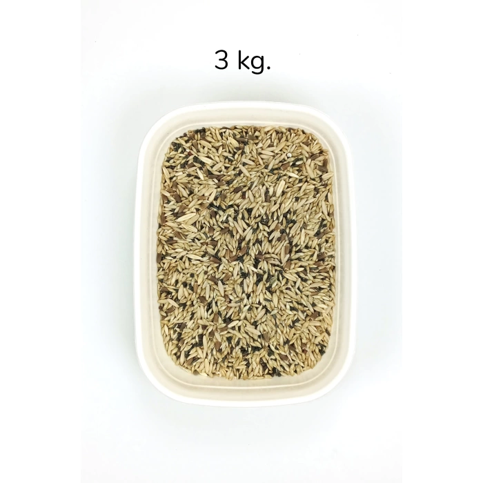 Kanarya Karışık Kuş Yemi Doğal Taze - 3 kg