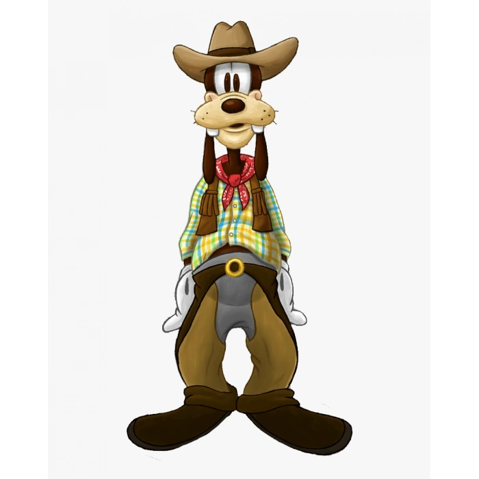Kanvas Sayılarla Boyama Seti Kasnaklı-çerçeveli Goofy Sayılarla Boyama