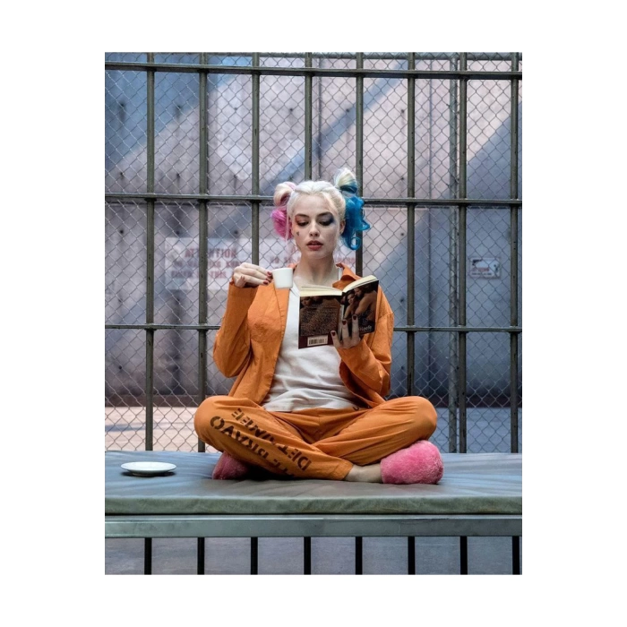 Kanvas Sayılarla Boyama Seti Kasnaklı-çerçeveli Harleyquinnin Bir Günü