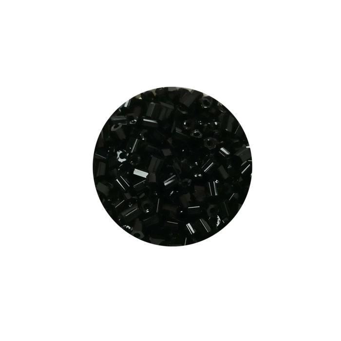 Kesme Cam Boncuk 2mm - 60 Gram - Siyah - BNC360