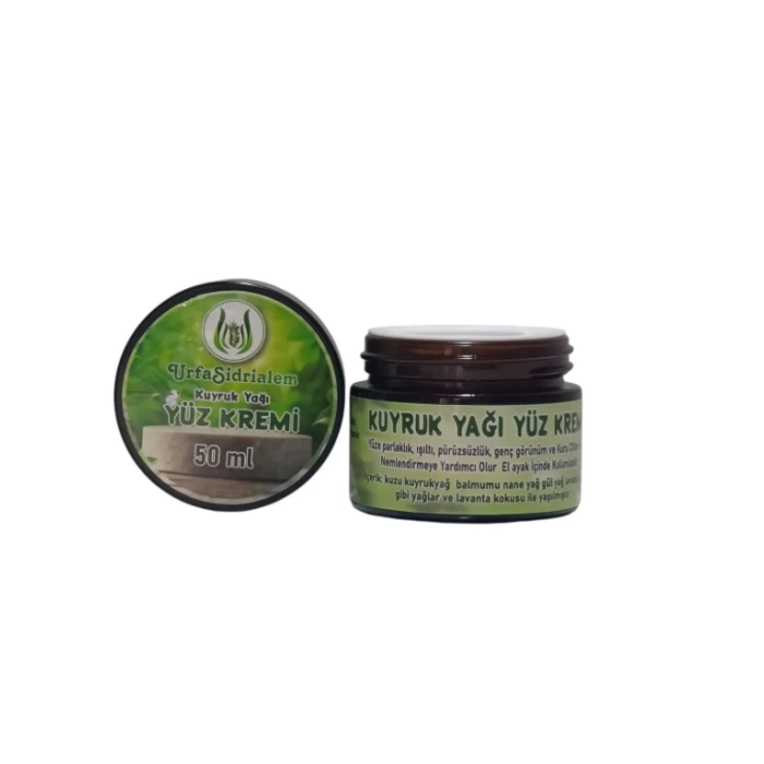 Kuyruk Yağı & Kolajen İçerikli Doğal Yüz Bakım Kremi – 50 Ml | Sıkılaştırıcı & Nemlendirici Etki
