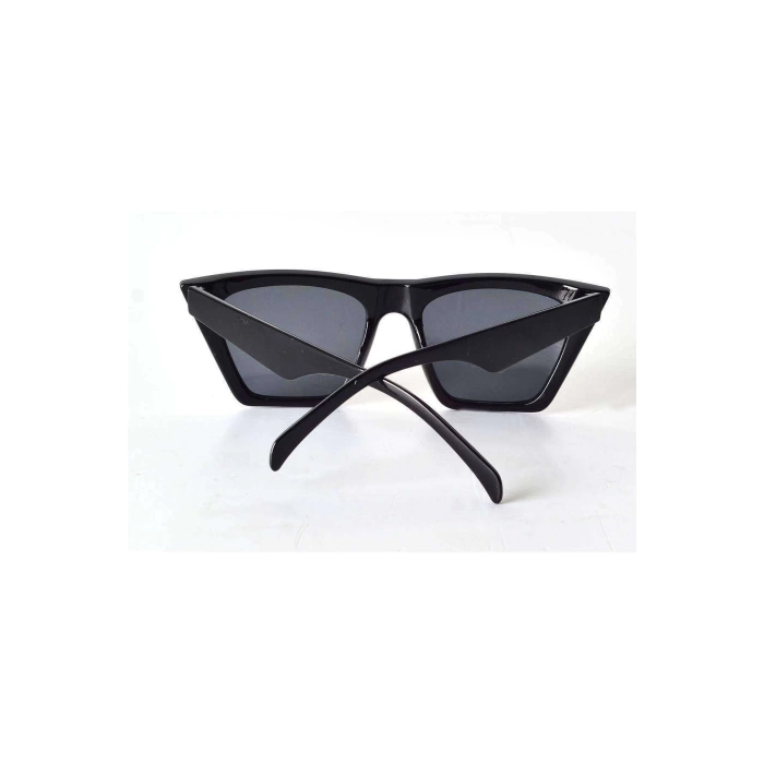 Mat Siyah Çerçeveli Unisex Güneş Gözlüğü - Moda Gözlük