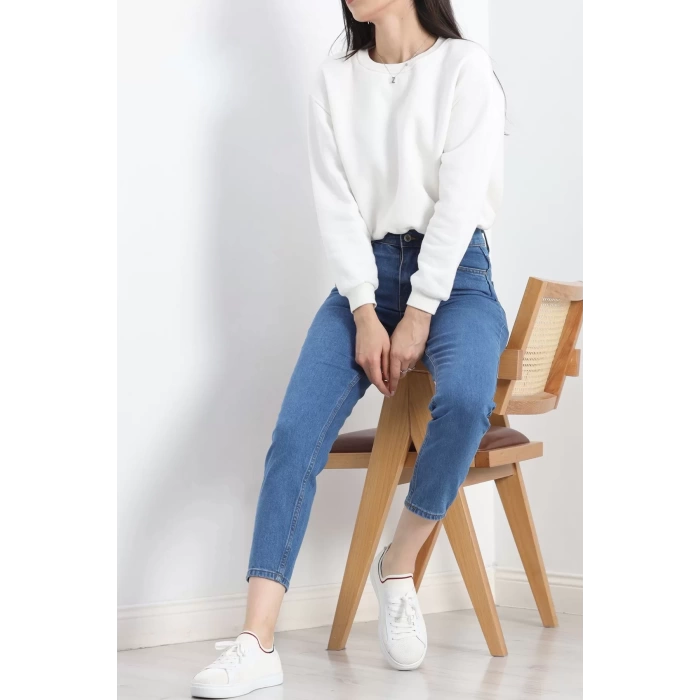 Mom Boyfriend Jeans Açıkmavi - 20432.1778.