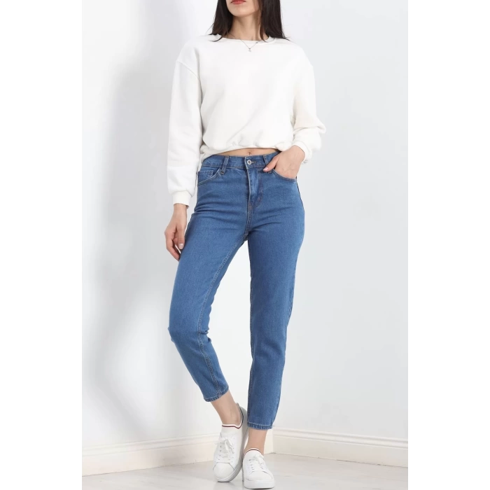 Mom Boyfriend Jeans Açıkmavi - 20432.1778.