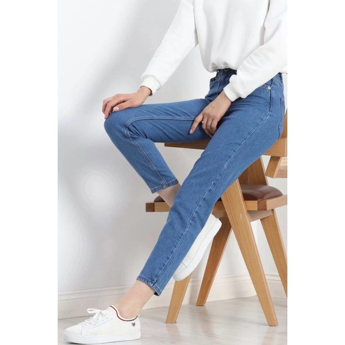 Mom Boyfriend Jeans Açıkmavi - 20432.1778.