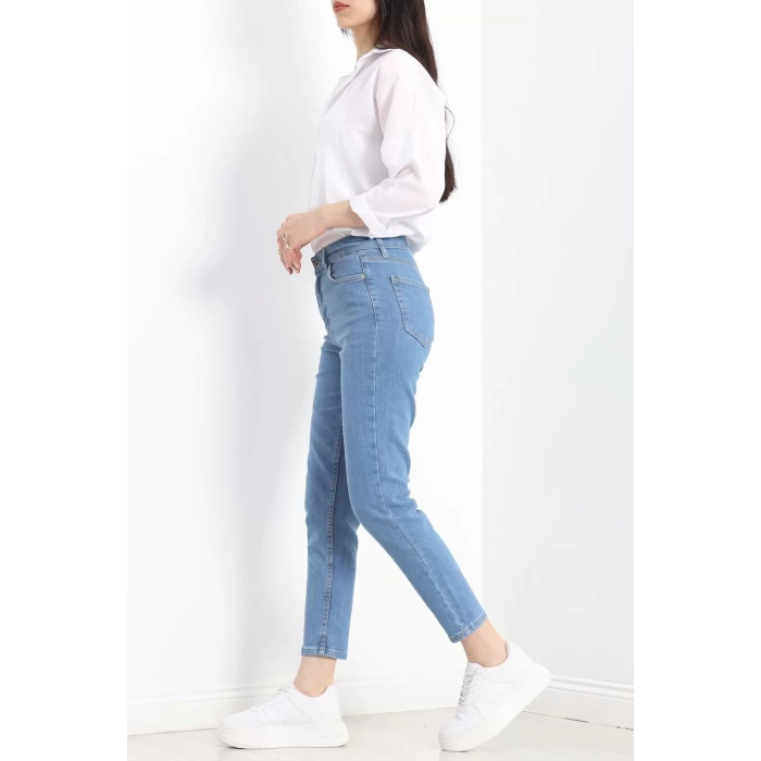 Mom Boyfriend Jeans Açıkmavi1 - 20432.1778.