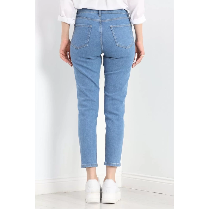 Mom Boyfriend Jeans Açıkmavi1 - 20432.1778.